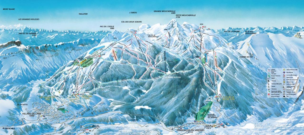 Les Balcons De Villard, Studio Chaleureux 4-6 Pers 50M Des Pistes, Balcon Expose Sud, Draps Non Compris Eksteriør billede